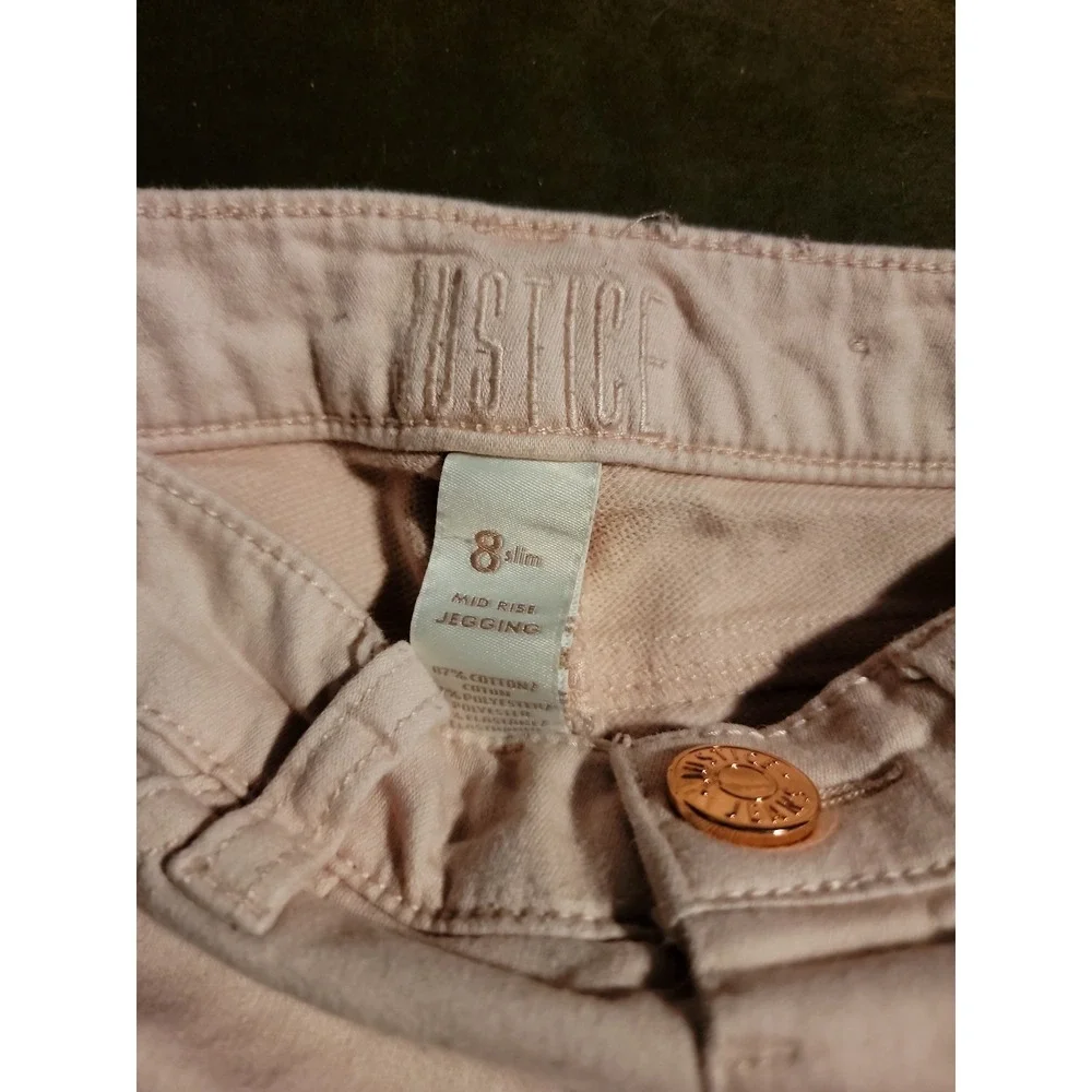 Justice move to your own beat top size 8 pink pants size‎ 8 slim